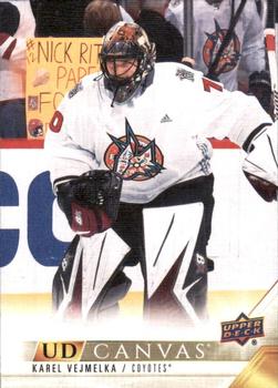 #C5 Karel Vejmelka - Arizona Coyotes - 2022-23 Upper Deck - UD Canvas Hockey