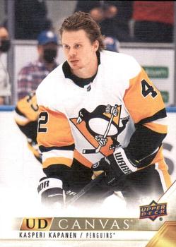#C61 Kasperi Kapanen - Pittsburgh Penguins - 2022-23 Upper Deck - UD Canvas Hockey