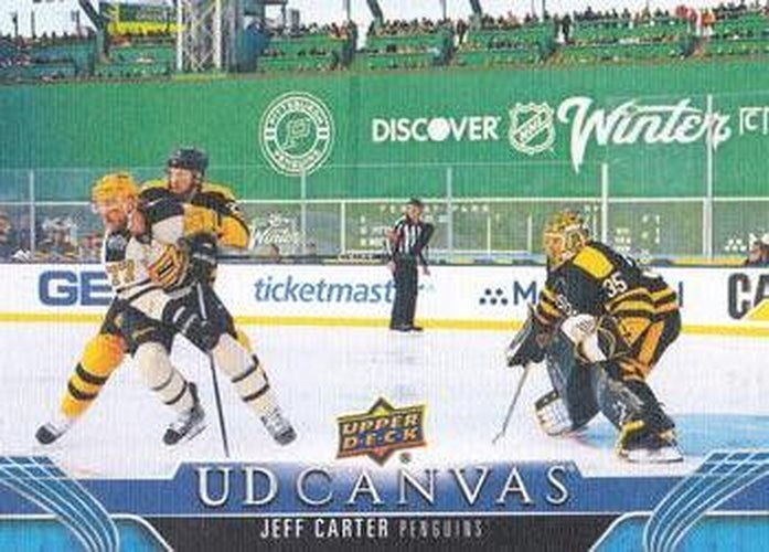 #C62 Jeff Carter - Pittsburgh Penguins - 2023-24 Upper Deck - UD Canvas Hockey