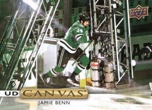 #C65 Jamie Benn - Dallas Stars - 2019-20 Upper Deck - UD Canvas Hockey