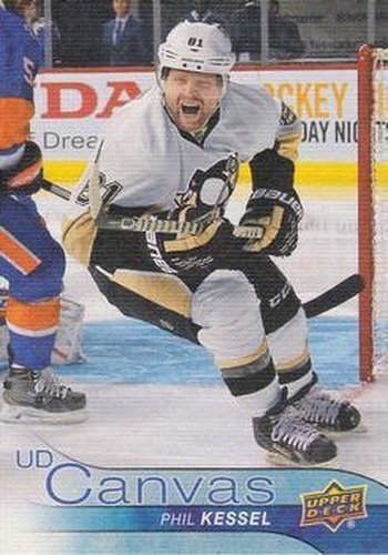 #C66 Phil Kessel - Pittsburgh Penguins - 2016-17 Upper Deck - UD Canvas Hockey