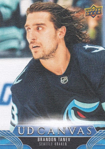 #C67 Brandon Tanev - Seattle Kraken - 2023-24 Upper Deck - UD Canvas Hockey