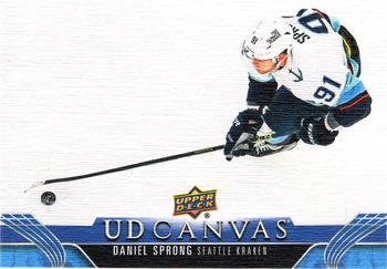 #C68 Daniel Sprong - Seattle Kraken - 2023-24 Upper Deck - UD Canvas Hockey