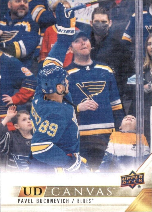 #C68 Pavel Buchnevich - St. Louis Blues - 2022-23 Upper Deck - UD Canvas Hockey