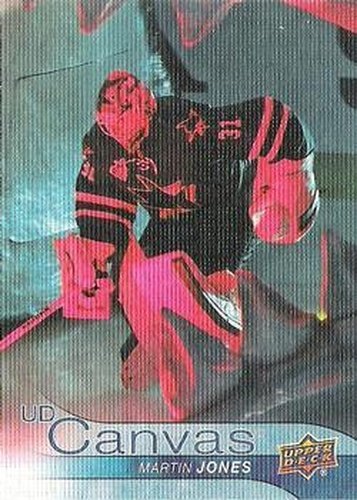 #C69 Martin Jones - San Jose Sharks - 2016-17 Upper Deck - UD Canvas Hockey