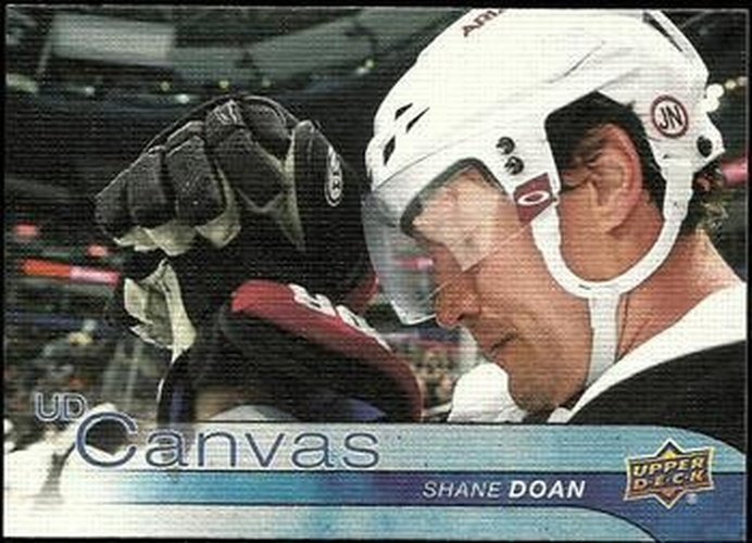 #C6 Shane Doan - Arizona Coyotes - 2016-17 Upper Deck - UD Canvas Hockey