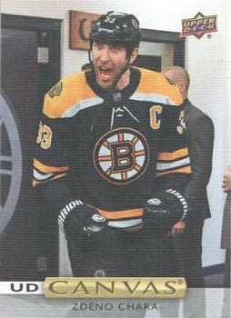 #C6 Zdeno Chara - Boston Bruins - 2019-20 Upper Deck - UD Canvas Hockey