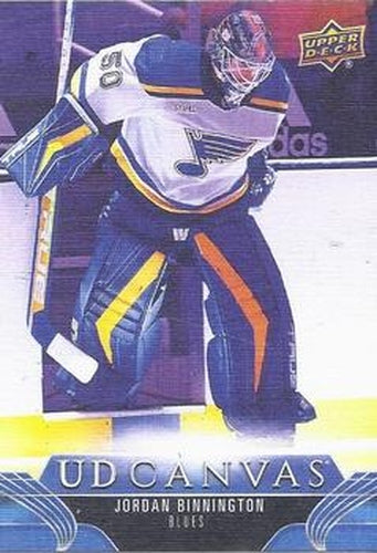 #C71 Jordan Binnington - St. Louis Blues - 2023-24 Upper Deck - UD Canvas Hockey