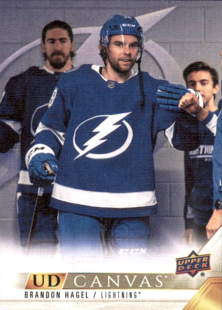 #C71 Brandon Hagel - Tampa Bay Lightning - 2022-23 Upper Deck - UD Canvas Hockey