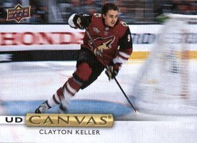 #C71 Clayton Keller - Arizona Coyotes - 2019-20 Upper Deck - UD Canvas Hockey