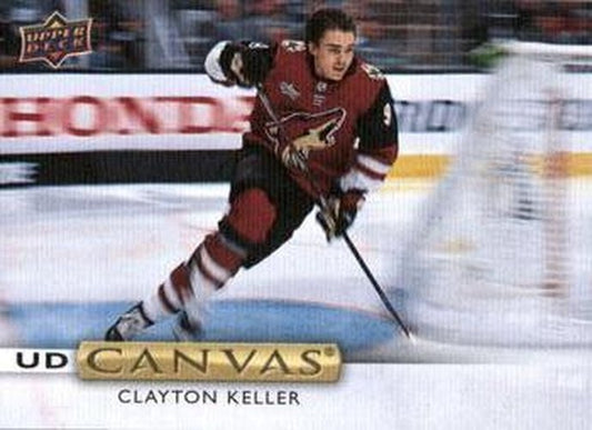 #C71 Clayton Keller - Arizona Coyotes - 2019-20 Upper Deck - UD Canvas Hockey