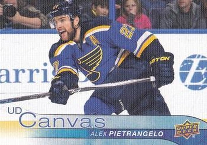 #C72 Alex Pietrangelo - St. Louis Blues - 2016-17 Upper Deck - UD Canvas Hockey