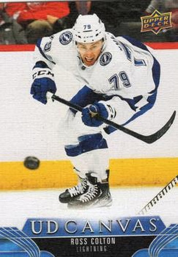 #C74 Ross Colton - Tampa Bay Lightning - 2023-24 Upper Deck - UD Canvas Hockey