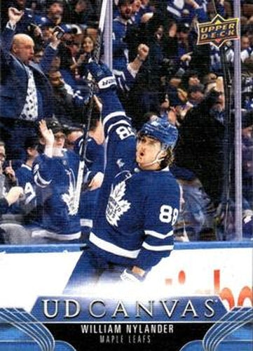 #C76 William Nylander - Toronto Maple Leafs - 2023-24 Upper Deck - UD Canvas Hockey