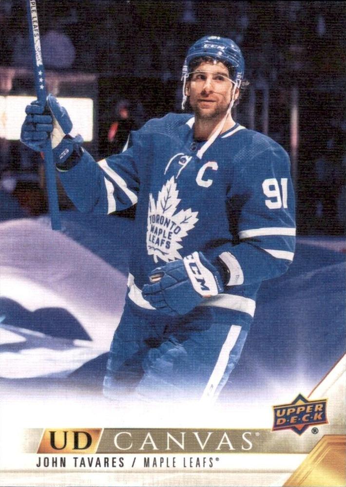 #C78 John Tavares - Toronto Maple Leafs - 2022-23 Upper Deck - UD Canvas Hockey
