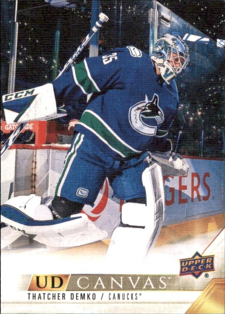 #C79 Thatcher Demko - Vancouver Canucks - 2022-23 Upper Deck - UD Canvas Hockey