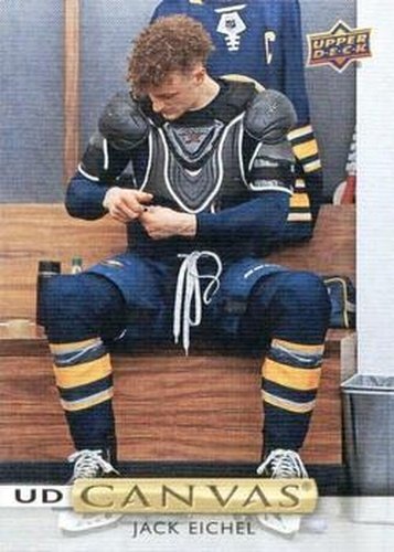 #C7 Jack Eichel - Buffalo Sabres - 2019-20 Upper Deck - UD Canvas Hockey