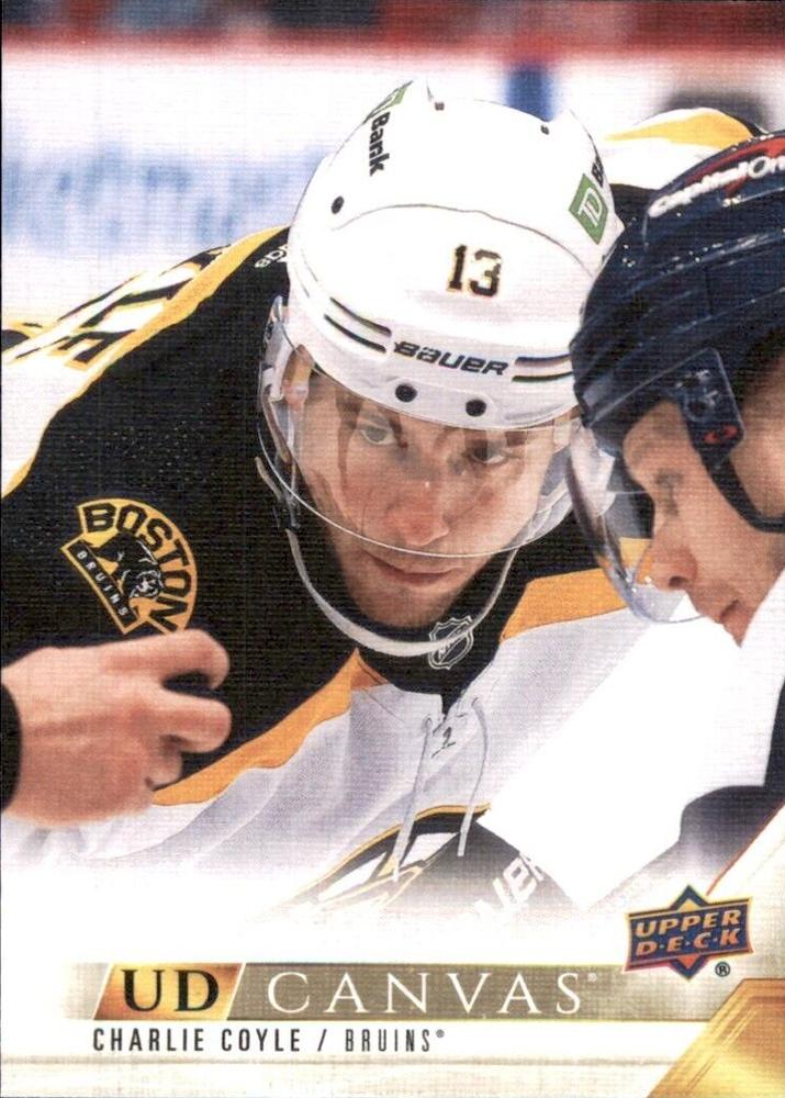 #C7 Charlie Coyle - Boston Bruins - 2022-23 Upper Deck - UD Canvas Hockey