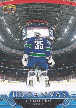 #C80 Thatcher Demko - Vancouver Canucks - 2023-24 Upper Deck - UD Canvas Hockey