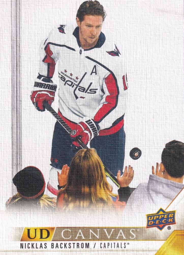#C85 Nicklas Backstrom - Washington Capitals - 2022-23 Upper Deck - UD Canvas Hockey