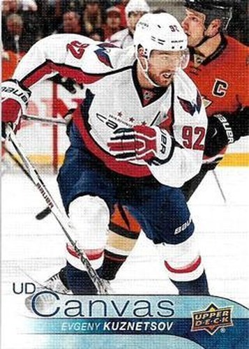 #C86 Evgeny Kuznetsov - Washington Capitals - 2016-17 Upper Deck - UD Canvas Hockey