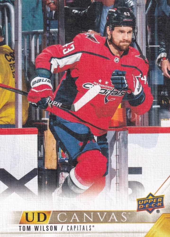 #C87 Tom Wilson - Washington Capitals - 2022-23 Upper Deck - UD Canvas Hockey