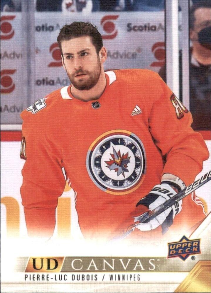 #C89 Pierre-Luc Dubois - Winnipeg Jets - 2022-23 Upper Deck - UD Canvas Hockey