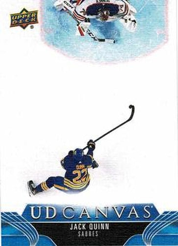 #C9 Jack Quinn - Buffalo Sabres - 2023-24 Upper Deck - UD Canvas Hockey
