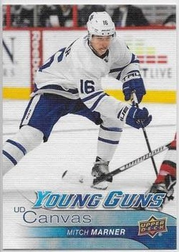 #C91 Mitch Marner - Toronto Maple Leafs - 2016-17 Upper Deck - UD Canvas Hockey