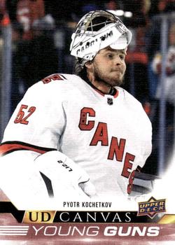 #C92 Pyotr Kochetkov - Carolina Hurricanes - 2022-23 Upper Deck - UD Canvas Hockey