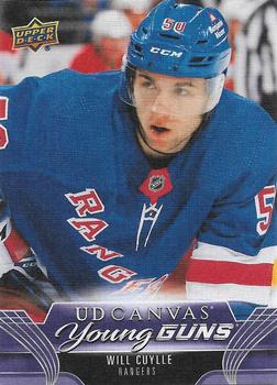 #C93 Will Cuylle - New York Rangers - 2023-24 Upper Deck - UD Canvas Hockey