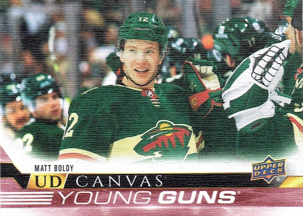#C93 Matt Boldy - Minnesota Wild - 2022-23 Upper Deck - UD Canvas Hockey