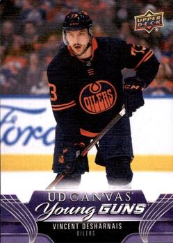 #C95 Vincent Desharnais - Edmonton Oilers - 2023-24 Upper Deck - UD Canvas Hockey