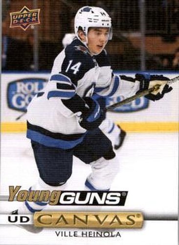 #C96 Ville Heinola - Winnipeg Jets - 2019-20 Upper Deck - UD Canvas Hockey