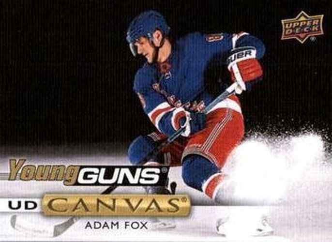 #C97 Adam Fox - New York Rangers - 2019-20 Upper Deck - UD Canvas Hockey