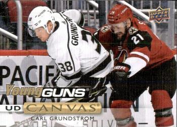 #C98 Carl Grundstrom - Los Angeles Kings - 2019-20 Upper Deck - UD Canvas Hockey