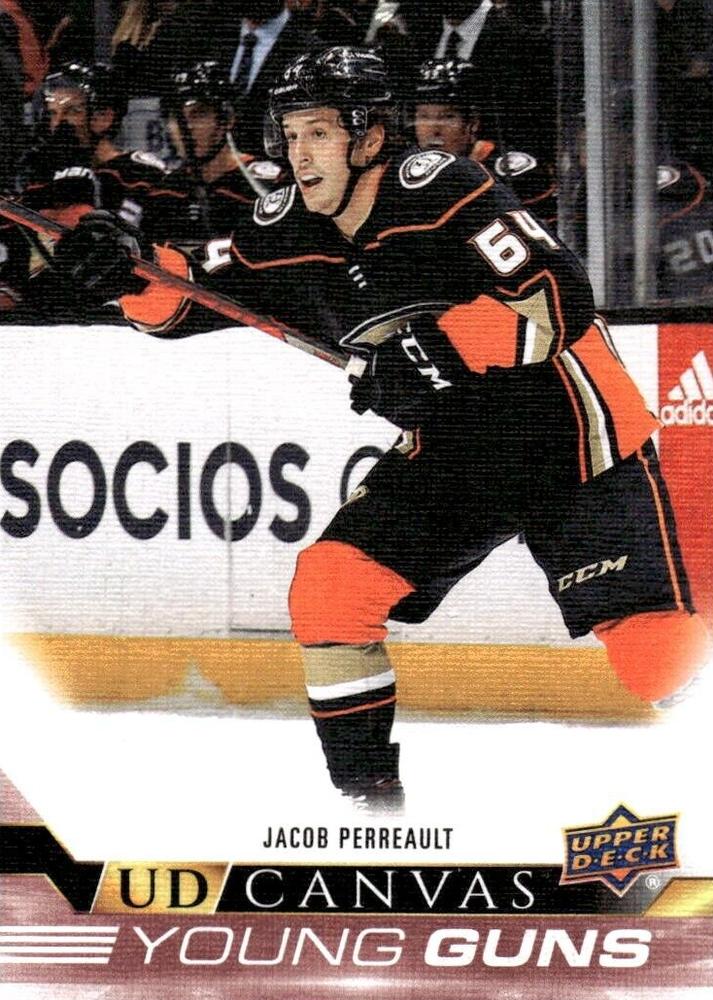 #C98 Jacob Perreault - Anaheim Ducks - 2022-23 Upper Deck - UD Canvas Hockey