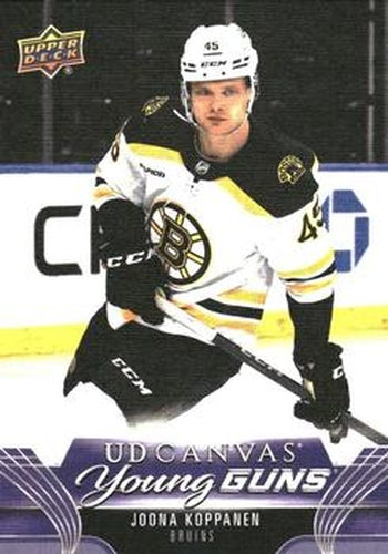 #C99 Joona Koppanen - Boston Bruins - 2023-24 Upper Deck - UD Canvas Hockey