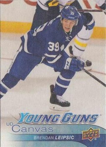 #C99 Brendan Leipsic - Toronto Maple Leafs - 2016-17 Upper Deck - UD Canvas Hockey