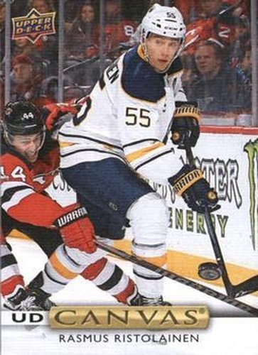 #C9 Rasmus Ristolainen - Buffalo Sabres - 2019-20 Upper Deck - UD Canvas Hockey