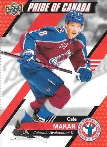 #CAN-10 Cale Makar - Colorado Avalanche - 2021 Upper Deck National Hockey Card Day Canada Hockey