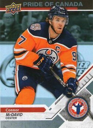 #CAN-10 Connor McDavid - Edmonton Oilers - 2019 Upper Deck National Hockey Card Day Canada Hockey