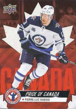#CAN-10 Pierre Luc-Dubois - Winnipeg Jets - 2022 Upper Deck National Hockey Card Day Canada Hockey