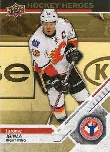 #CAN-12 Jarome Iginla - Calgary Flames - 2019 Upper Deck National Hockey Card Day Canada Hockey