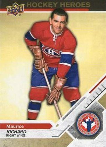 #CAN-14 Maurice Richard - Montreal Canadiens - 2019 Upper Deck National Hockey Card Day Canada Hockey