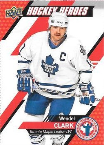 #CAN-14 Wendel Clark - Toronto Maple Leafs - 2021 Upper Deck National Hockey Card Day Canada Hockey