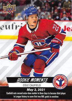 #CAN-16 Cole Caufield - Montreal Canadiens - 2022 Upper Deck National Hockey Card Day Canada Hockey