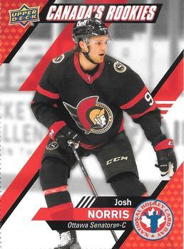 #CAN-3 Josh Norris - Ottawa Senators - 2021 Upper Deck National Hockey Card Day Canada Hockey