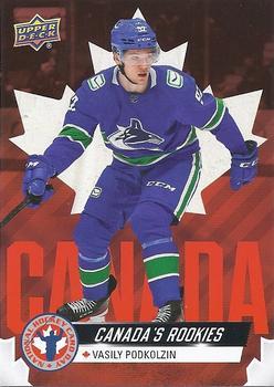 #CAN-3 Vasily Podkolzin - Vancouver Canucks - 2022 Upper Deck National Hockey Card Day Canada Hockey