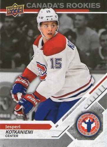 #CAN-4 Jesperi Kotkaniemi - Montreal Canadiens - 2019 Upper Deck National Hockey Card Day Canada Hockey